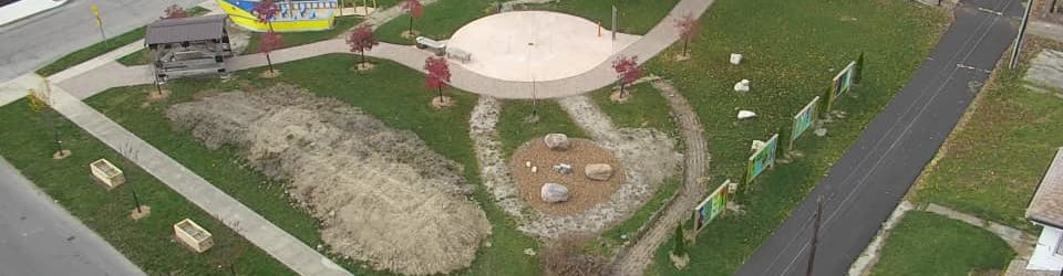 Nature Play Park Aerial Photo